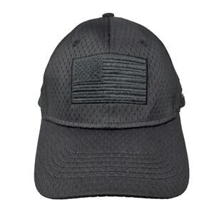 Grunt Style Men's Stretchy Hat Black Embroidered American Flag This We'll Defend